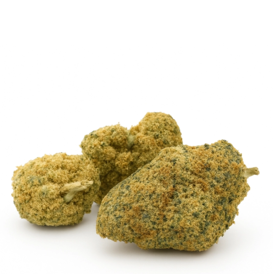Fleurs séchées riches en 10‑OH‑HHC, soigneusement cultivées pour une expérience cannabinoïde puissante